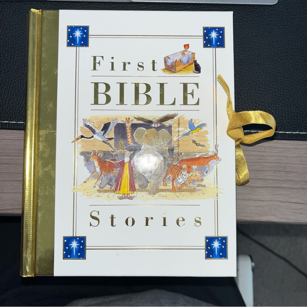 Barnes & Noble First Bible Stories Book - Gold and Blue
